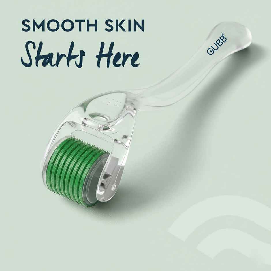 GUBB Derma Roller 0.5 Needle | Transparnt Green