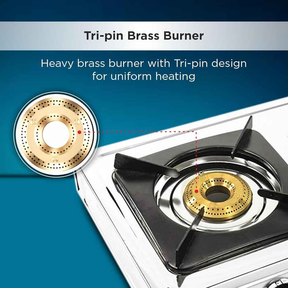 Butterfly LPG Stove Smart Steel 2B