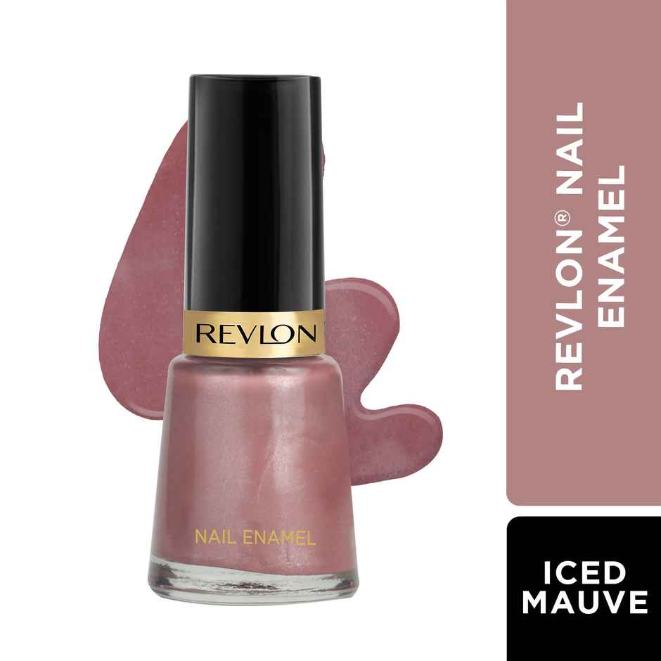 Revlon Super Lustrous Nail Enamel - Iced Mauve | Long-Lasting Color