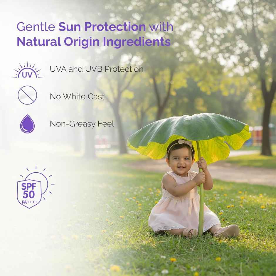 Himalaya Gentle Baby Sunscreen Lotion | SPF 50 PA++++