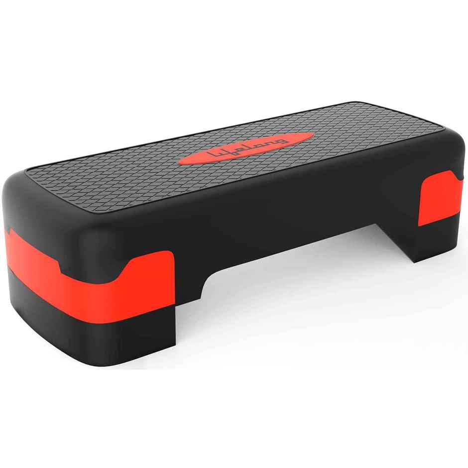 Lifelong Stepper for Exercise | Max 200 kg Capacity | Black & Red