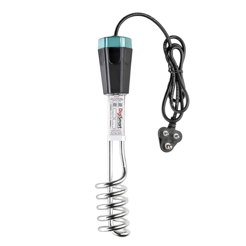 Digismart 2000 Watts Water Proof/Shock Proof Immersion Water Heater - Black