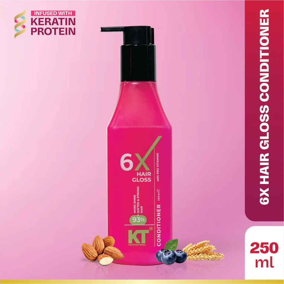 KT Professional 6X Hair Gloss Conditioner Pro-Vitamin Enriched