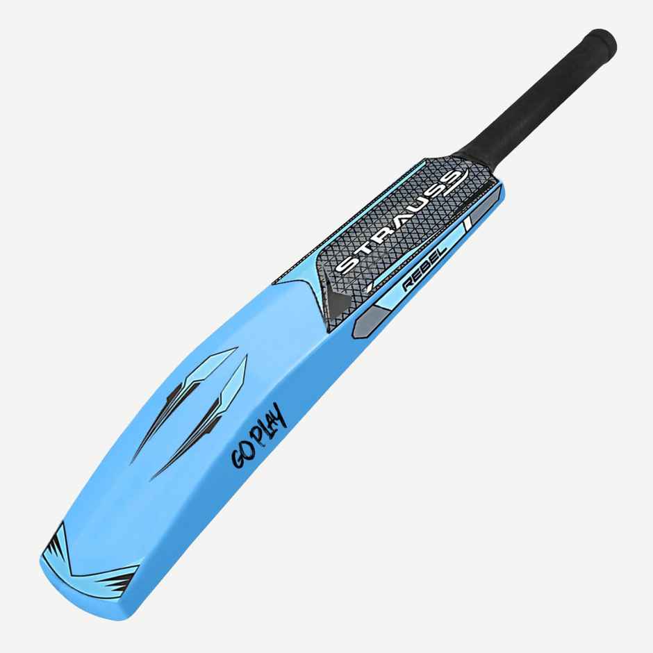 Strauss Plastic Cricket Bat Size 8, (Blue)
