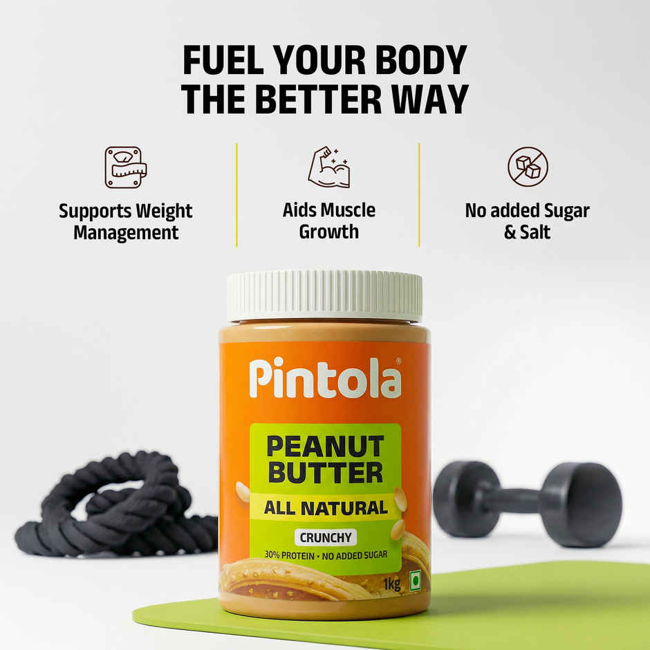Pintola All Natural Peanut Butter Crunchy