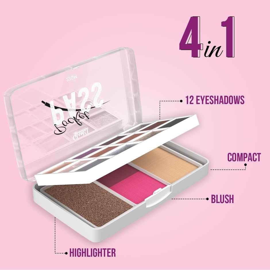 Glam21 Pocket Pass All-In-One Makeup Palette Premium Pass