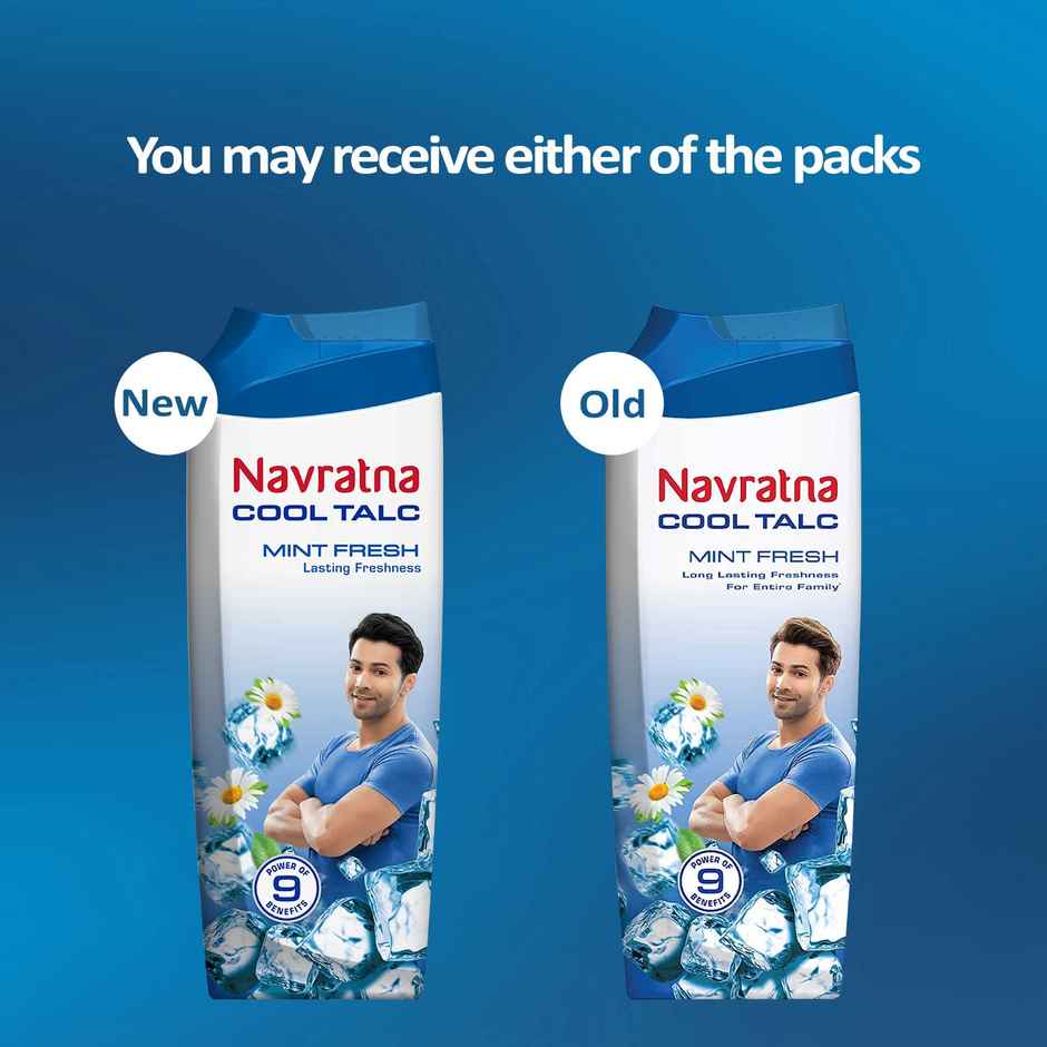 Navratna Cool Talc - Mint Fresh