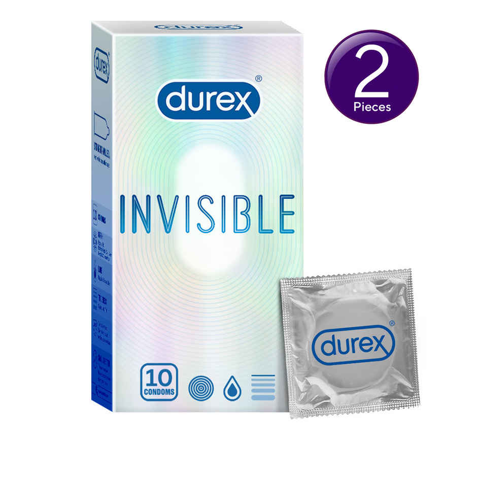 Durex Invisible Condom - Super Ultra Thin Condoms Combo