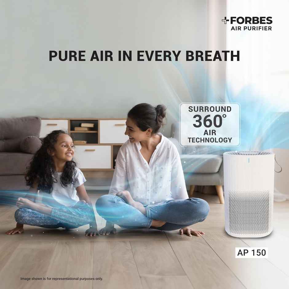 Eureka Forbes Air Purifier 150 With True Hepa H13 Filter & Surround 360 Degree Air Technology