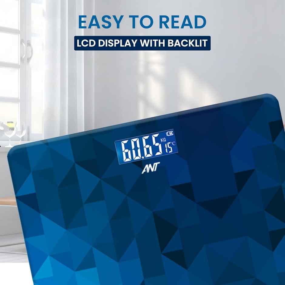 Ant Flora Prism Digital Bathroom Scale for Body Weighing Machine | Prism