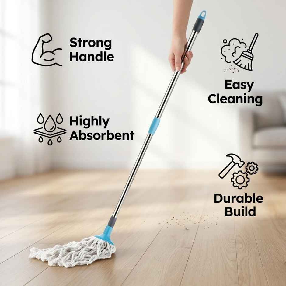 PROCLEAN Easy Deck Mop | Seagreen - 41 in