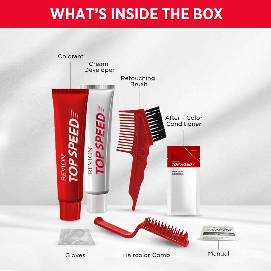 Revlon Top Speed Hair Color Woman-Dark Brown