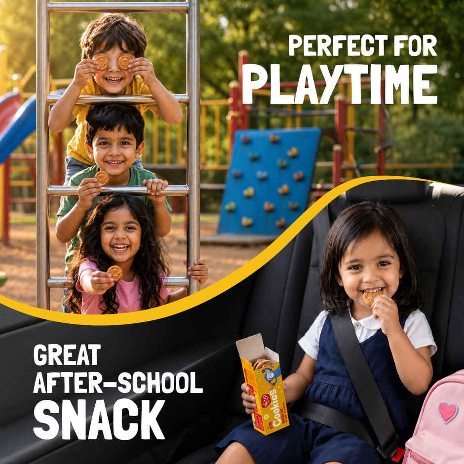 Slurrp Farm No Maida No Palm Oil Banana Oat Cookies | Yummy Biscuits For Kids | Combo