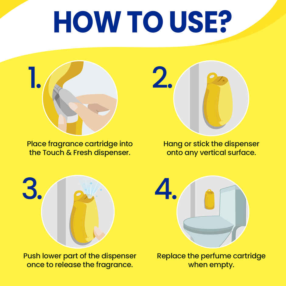 Glade Lemon Touch & Fresh Room Freshener Refill Combo