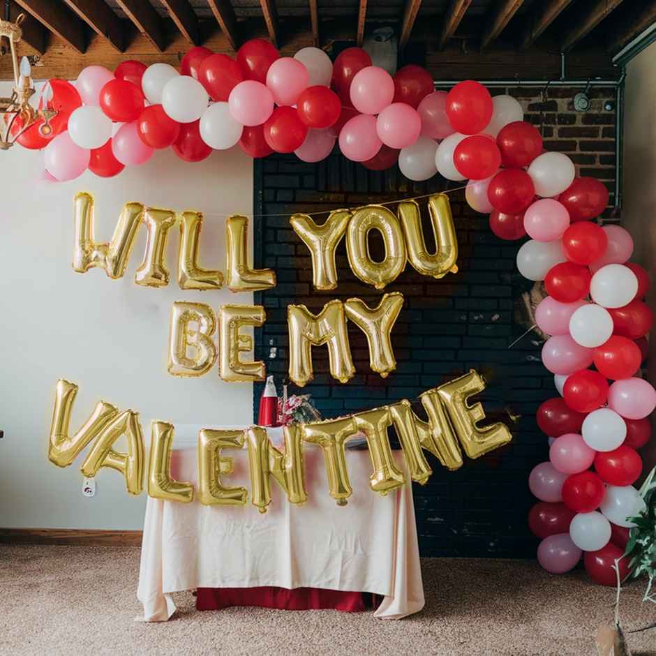 Will You Be My Valentine Decoration Kit | Proposal Decoration | Special You