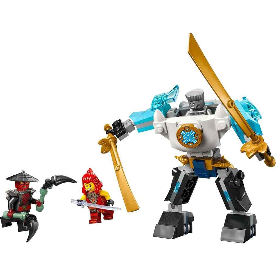 LEGO NINJAGO Zaneos Battle Suit Mech Pretend Play Toy Set 71827 Building Blocks Toys