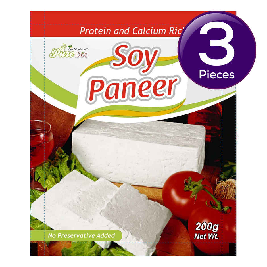 Bio Nutrients Pure Diet Soy Tofu Paneer Combo