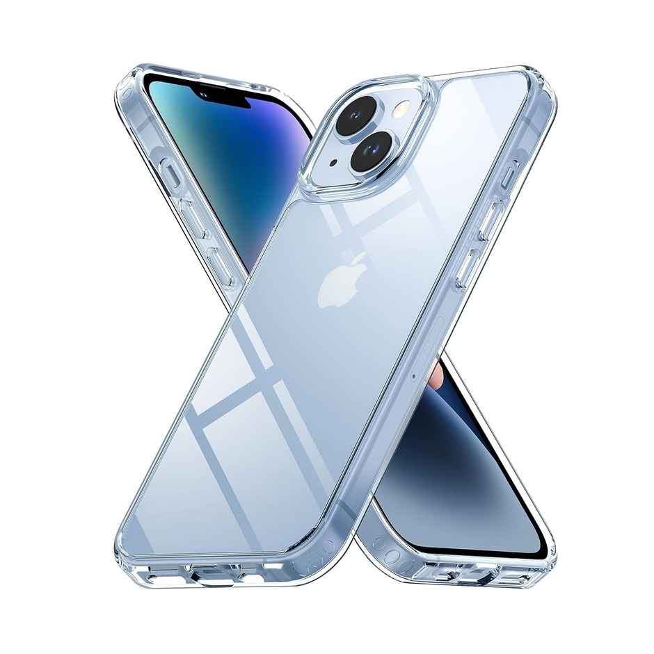 Ohonesty Clear Case, Shockproof Thin Cover for iPhone 15 Plus