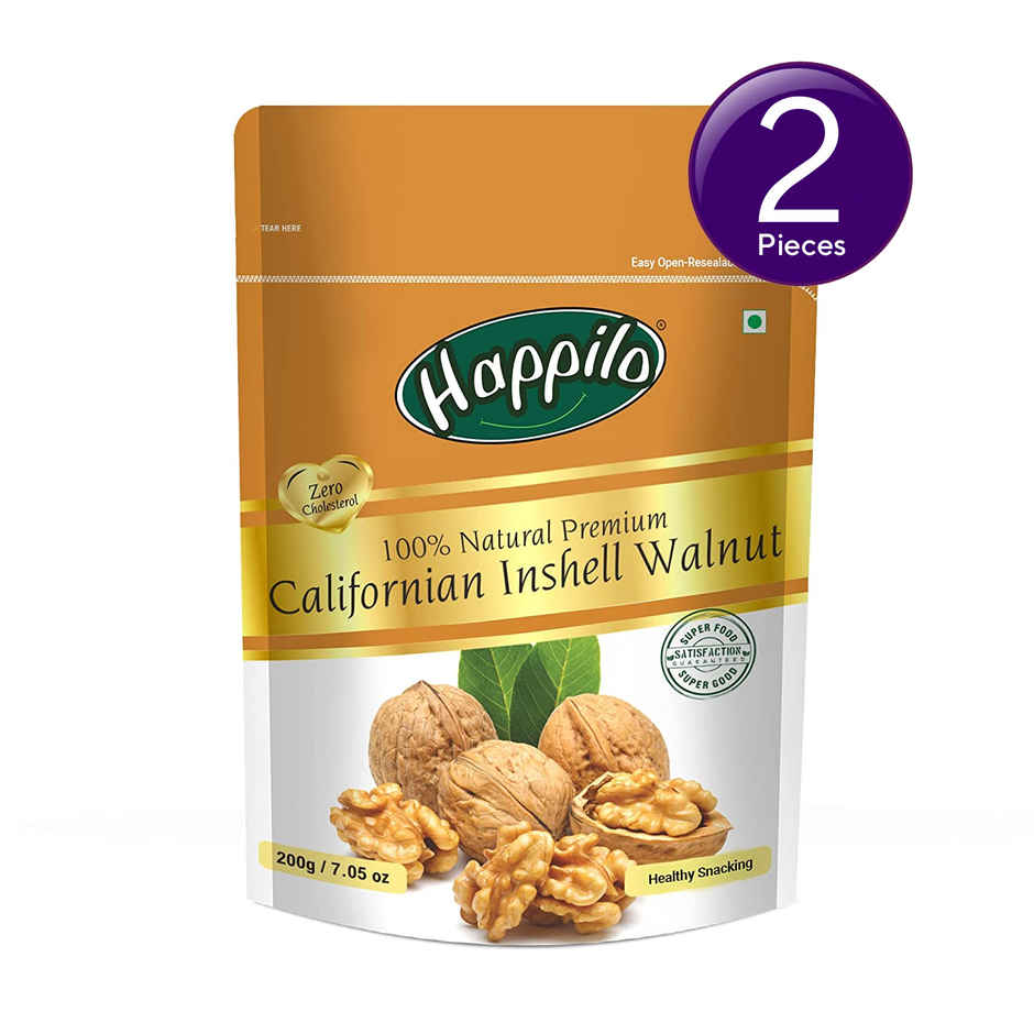 Happilo Natural Premium Californian Inshell Walnuts Combo
