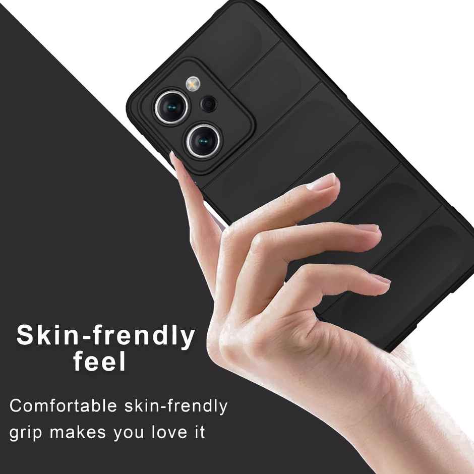 Artistque Case For Mi Redmi 12 4g Back Cover - Liquid Stripe Cover Silicone