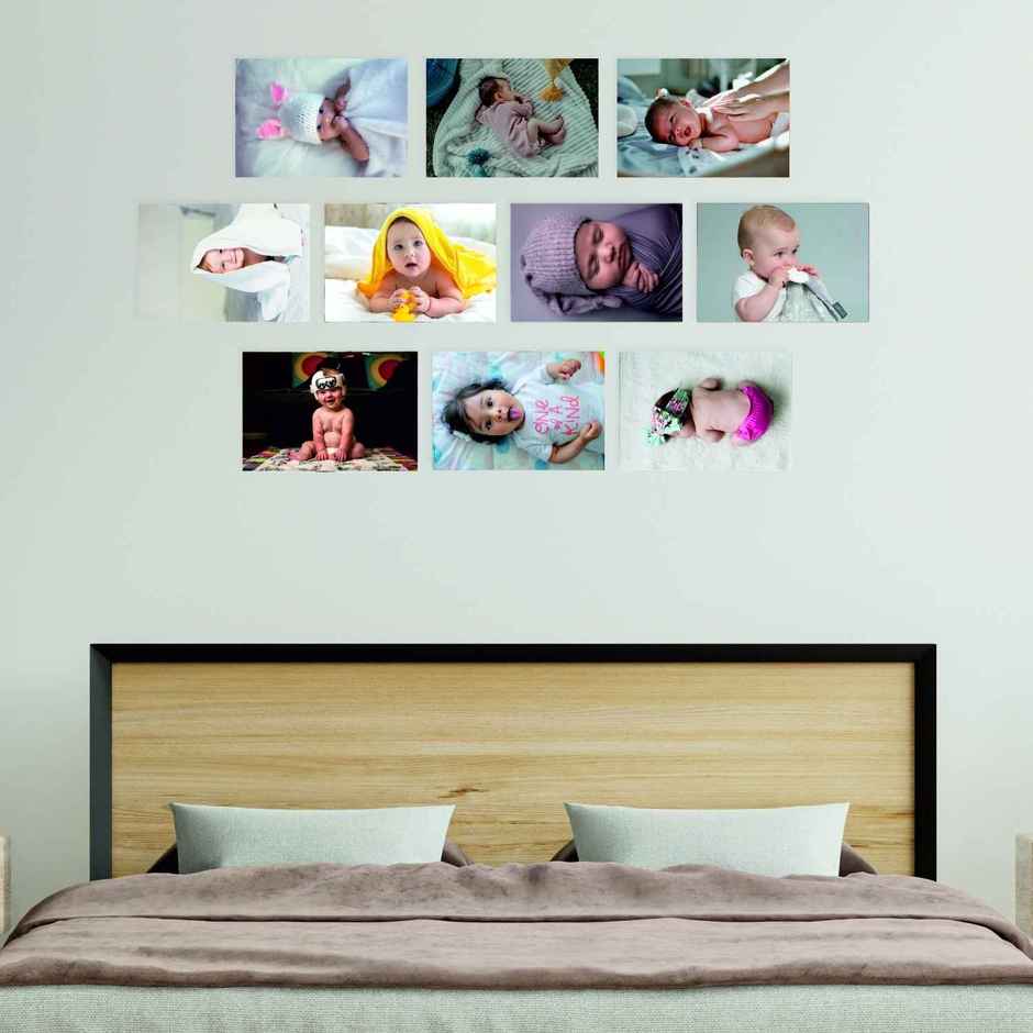 Paper Plane Design Cute Baby Posters | Set of 10 | (12 Inch x 18 Inch) D1
