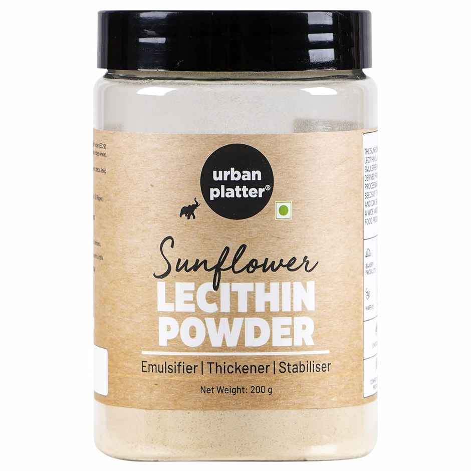 Urban Platter Sunflower Lecithin Powder | Emulsifierthickenerstabilisernatural Food Additive