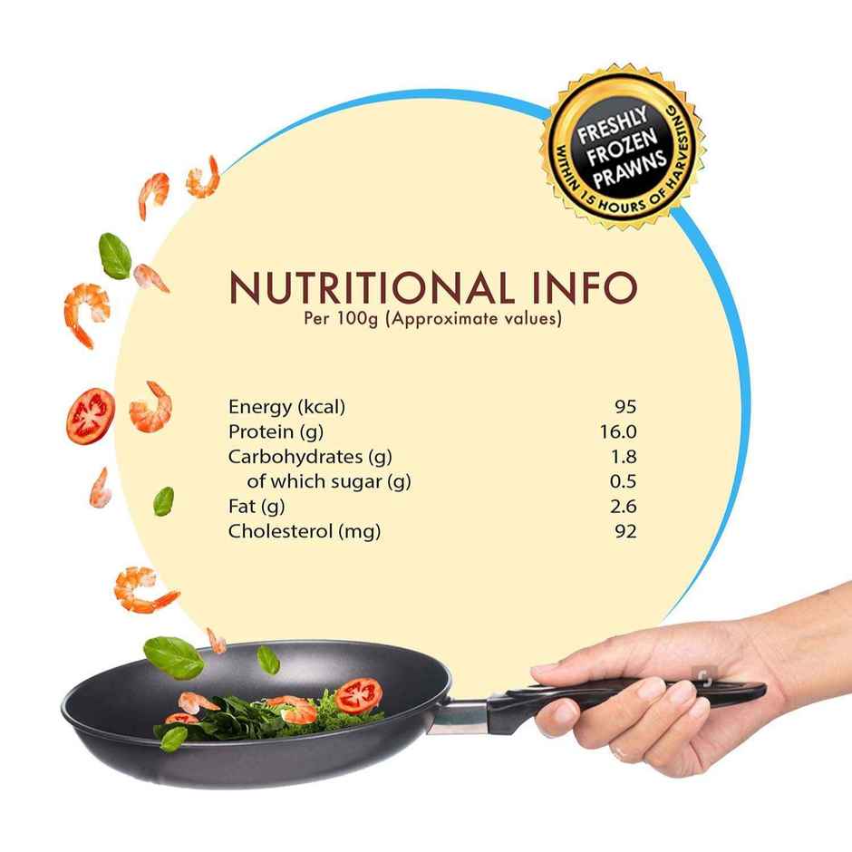 ITC Master Chef Medium Prawns | Peeled & Deveined | High Protein