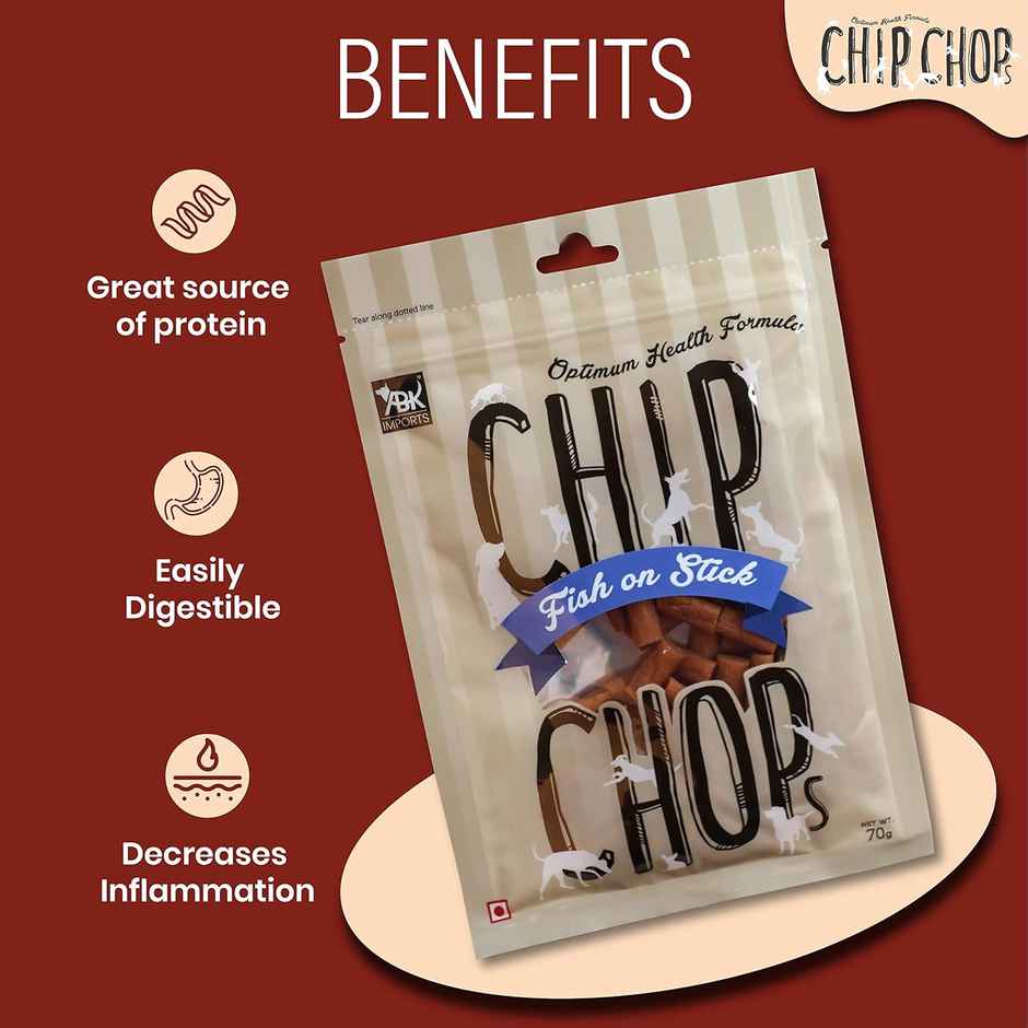 Chip Chops Fish On Stick Dog Treat Combo 