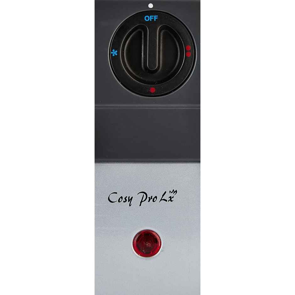 INALSA Cosy Pro Lx 2000-Watt Room Heater (Grey/Black), Normal