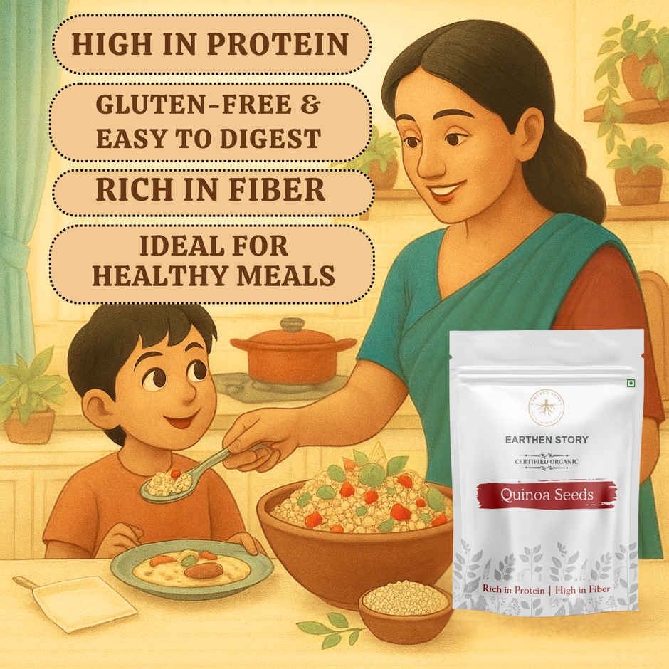 Earthen Story Certified Organic Quinoa Combo