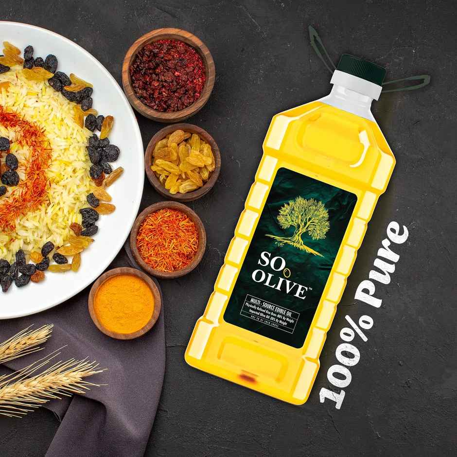 Jivo So-Olive Blend Of Rice Bran and Olive Oil