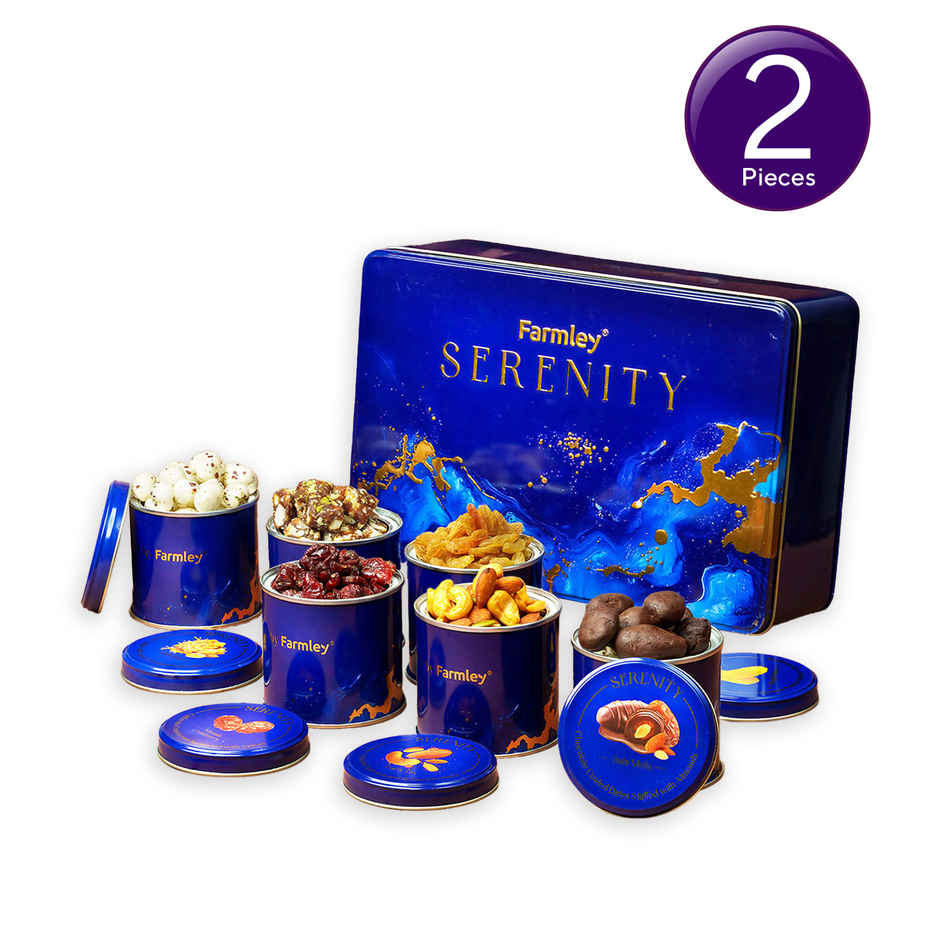Buy Farmley Serenity Mix Dry Fruit Diwali Gift Pack Combo Online ...
