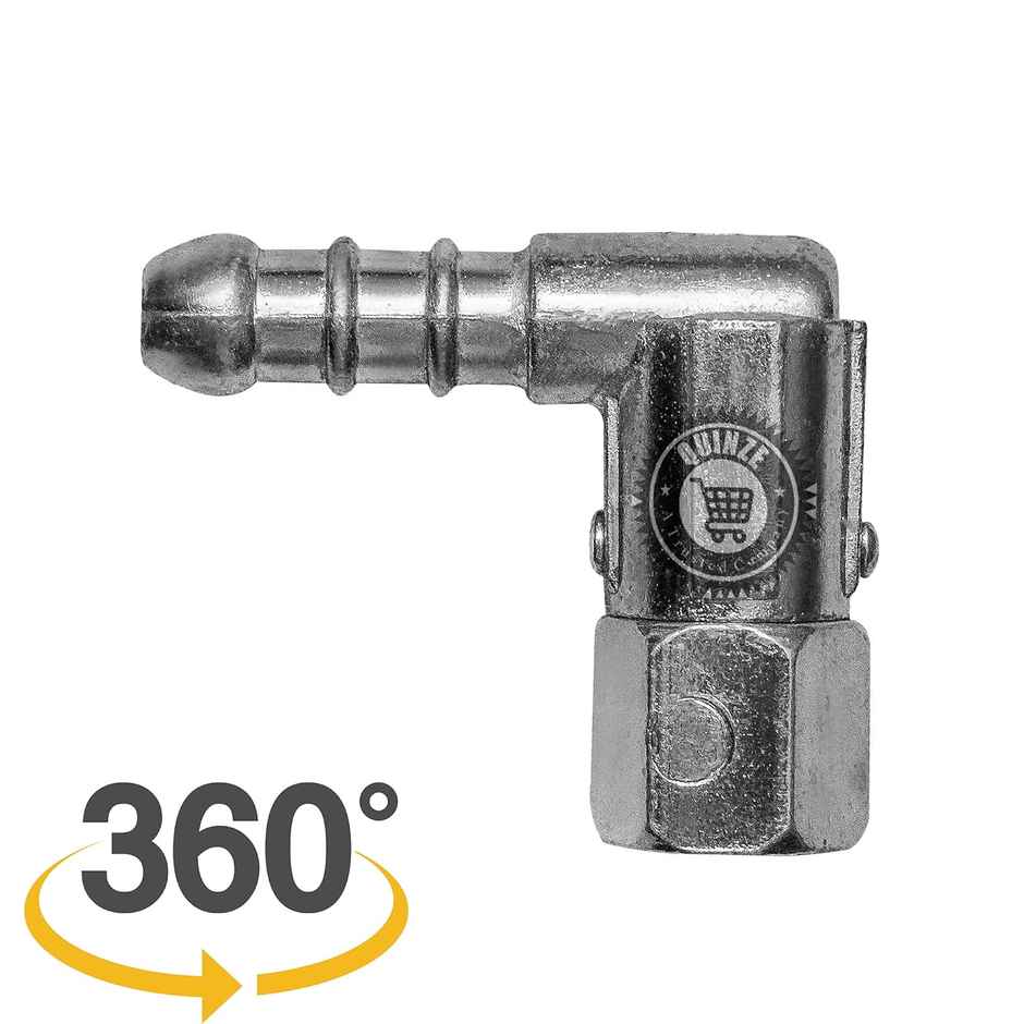 Quinze Revolving Lpg Gas Stove Nozzle - Suitable For All 1/4 BSP Gas Stoves | Stainless Steel