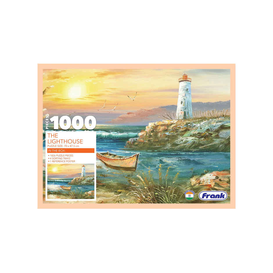 Frank The Lighthouse - 1000 Pieces Jigsaw Puzzle