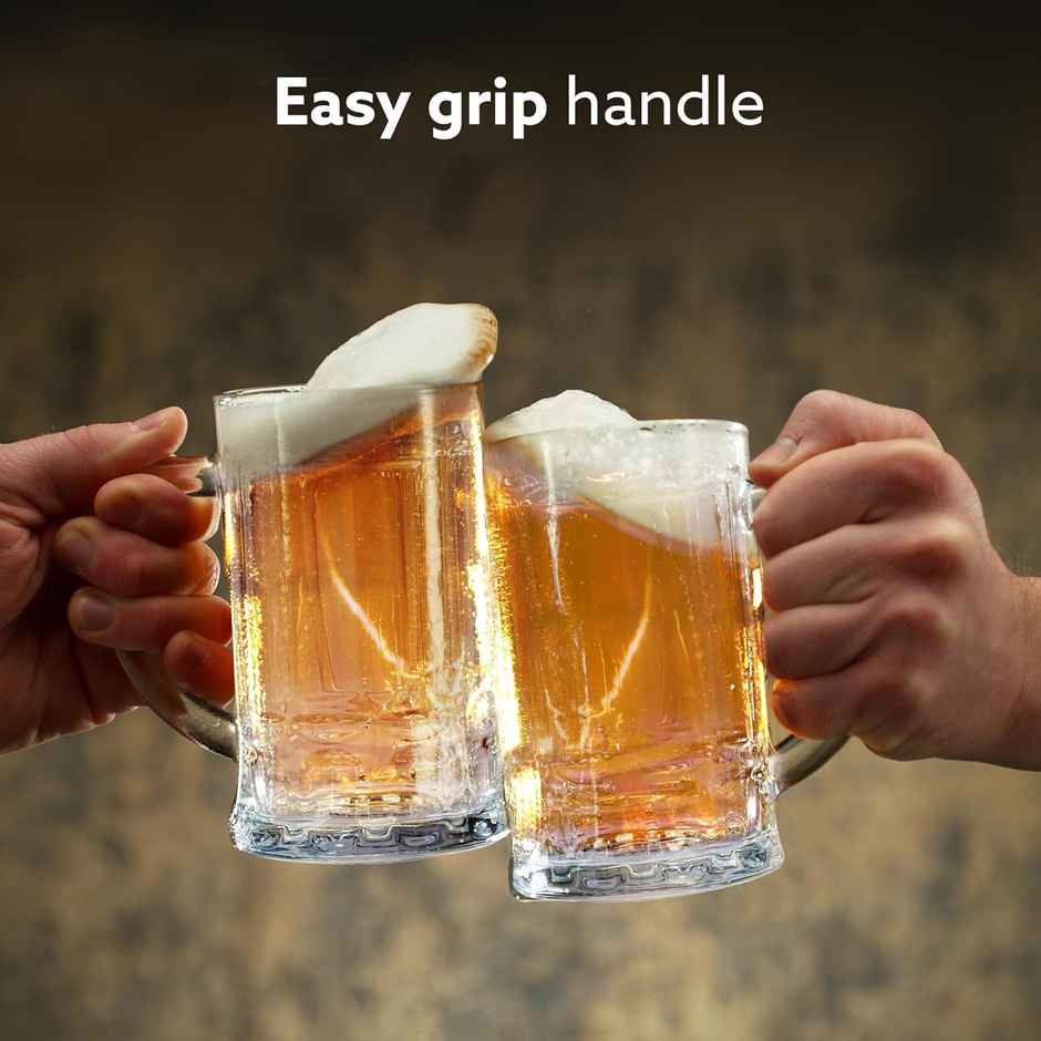 Elegant Beer Mug | Set of 2 | 397 ml | Agaro