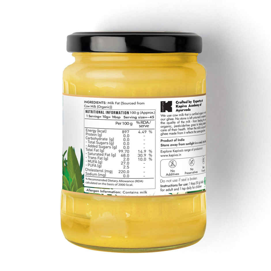 Kapiva Organic Cow Ghee