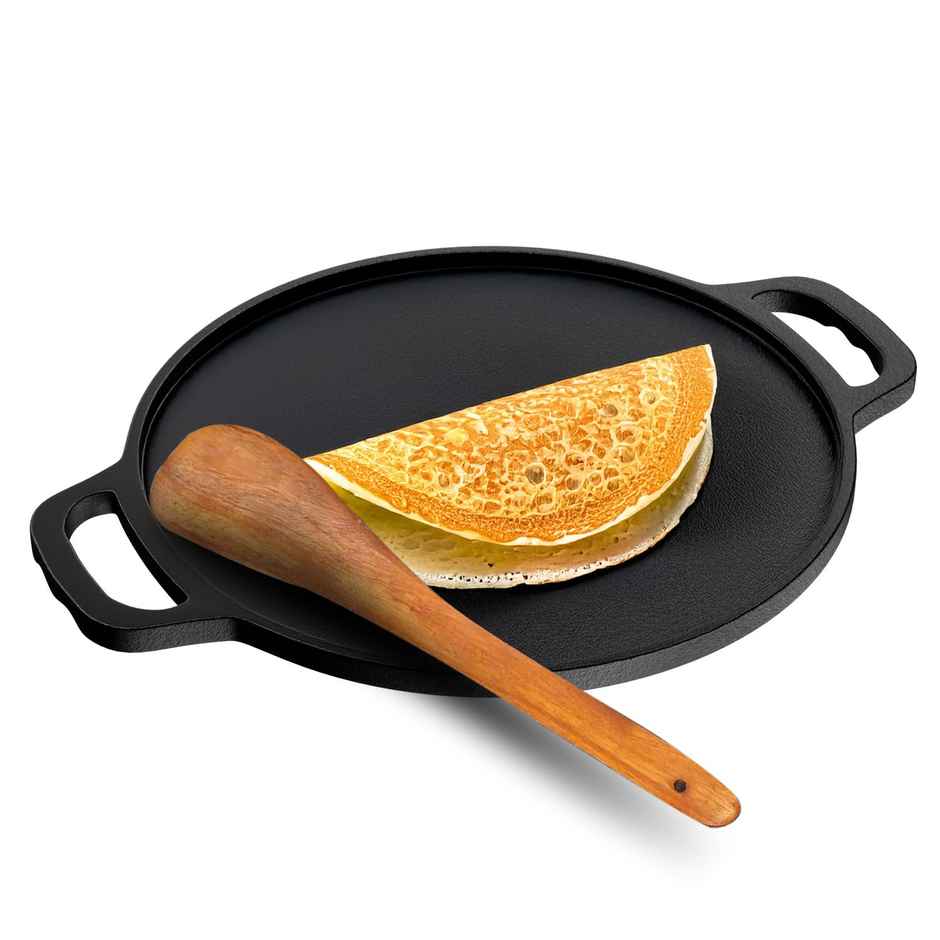 Lifelong Cast Iron Dosa Tawa | 30 cm