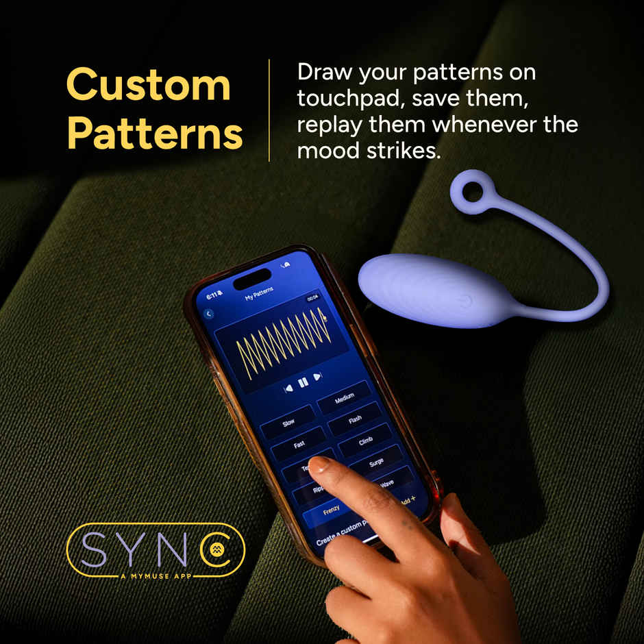 MyMuse Dive plus App Controlled Personal Massager