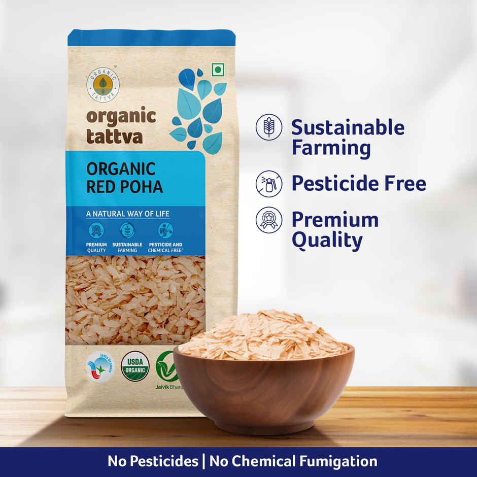 Organic Tattva Red Poha
