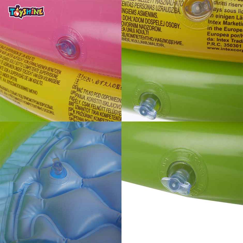 Toyshine 3-foot Baby Pool With Air Hammer Pump - Indoor/outdoor Swimming Fun for Ages 1-3