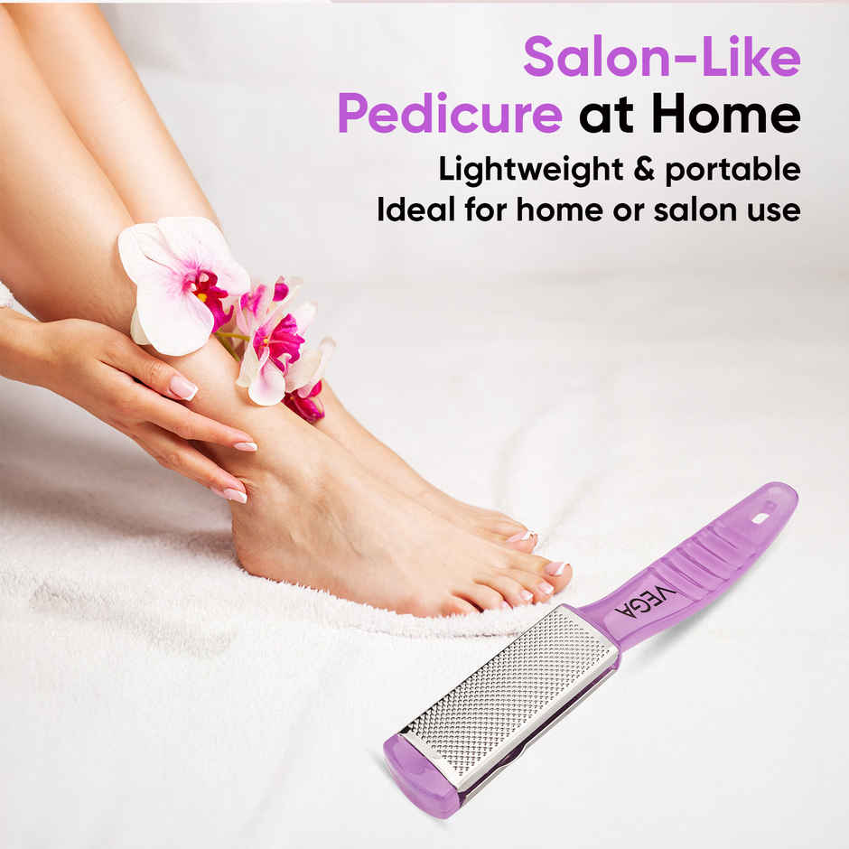 VEGA Pedicure File- Dual Side | Color May Vary | (Pd-03)