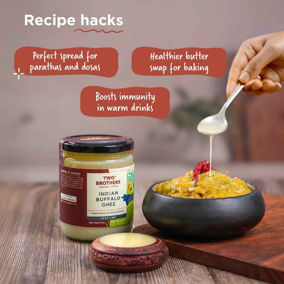 Two Brothers A2 Cultured Buffalo Ghee