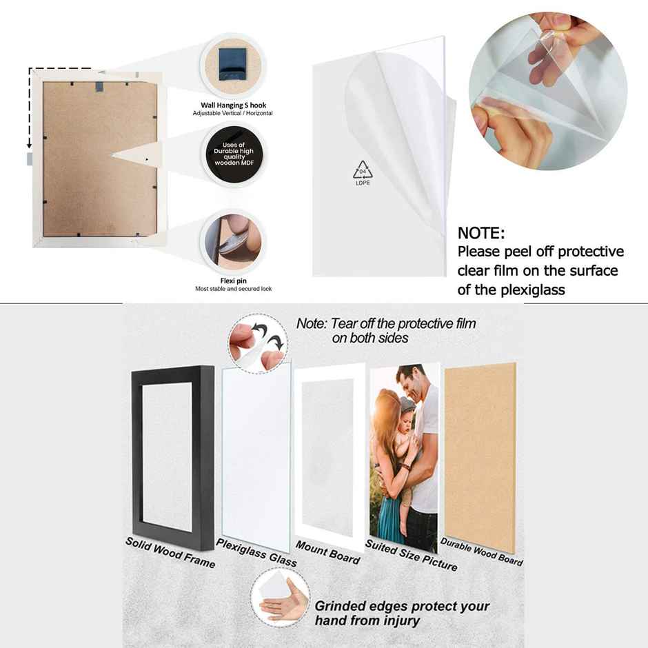 Art Street Magnetic Photo Frame Set