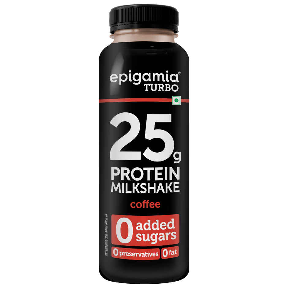 Epigamia Turbo Coffee Protein Milkshake