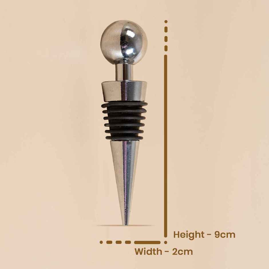 Stainless Steel Bottle Stopper for Wine Combo