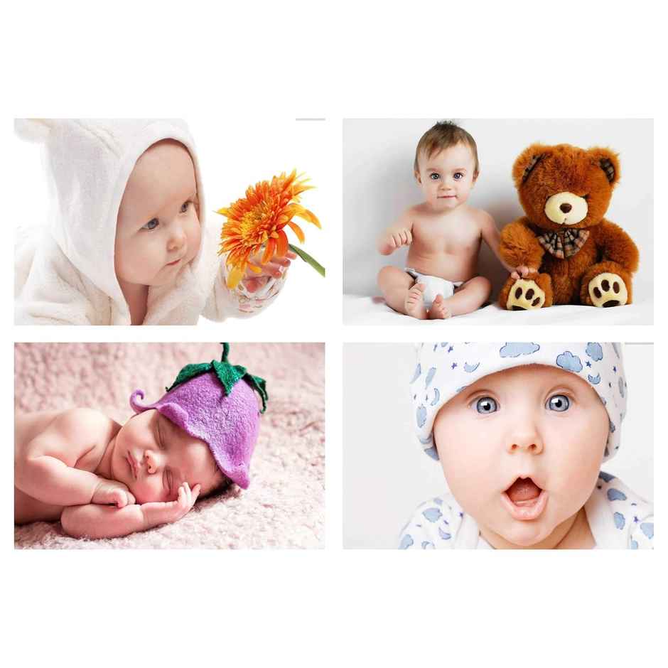 Paper Plane Design Cute Baby Posters | Set of 10 | 12 x 18 Inch | D23