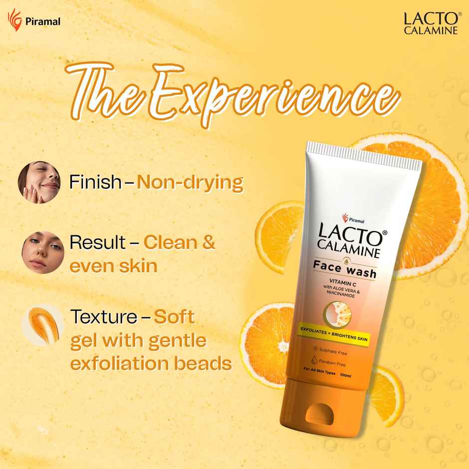 Lacto Calamine Vitamin C Facewash