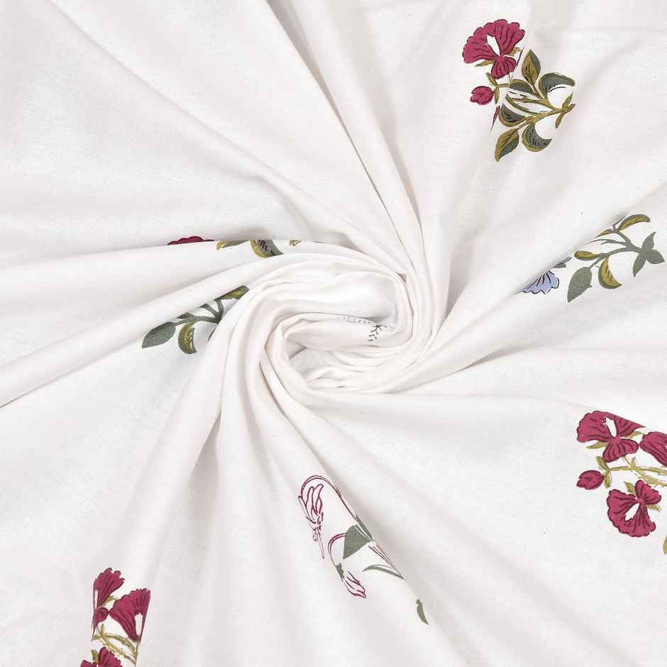 Haus & Kinder Garden of Joy Double Size Bedsheet - 100% Cotton | 250 x 225 cm