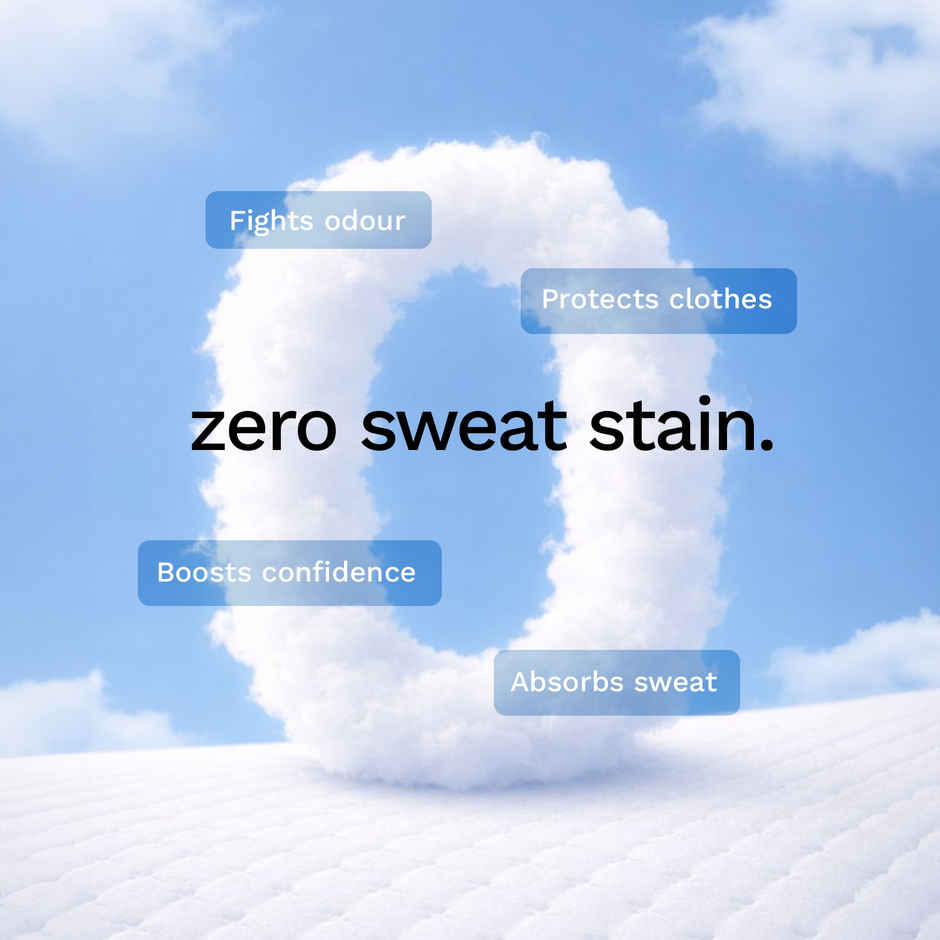 Pee Safe Disposable Underarm Sweat Pads | Absorb Sweats & Bad odours - Straight