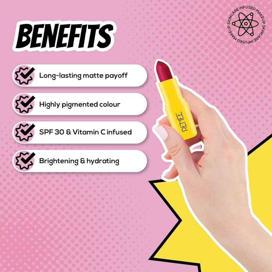 Renee Everyday Matte Lipstick 01 Jam